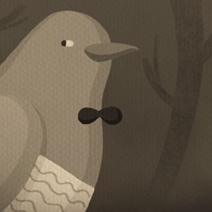 Auf dem Bild ist der Klimaverlierer Kuckuck in Sepa zu erkennen.