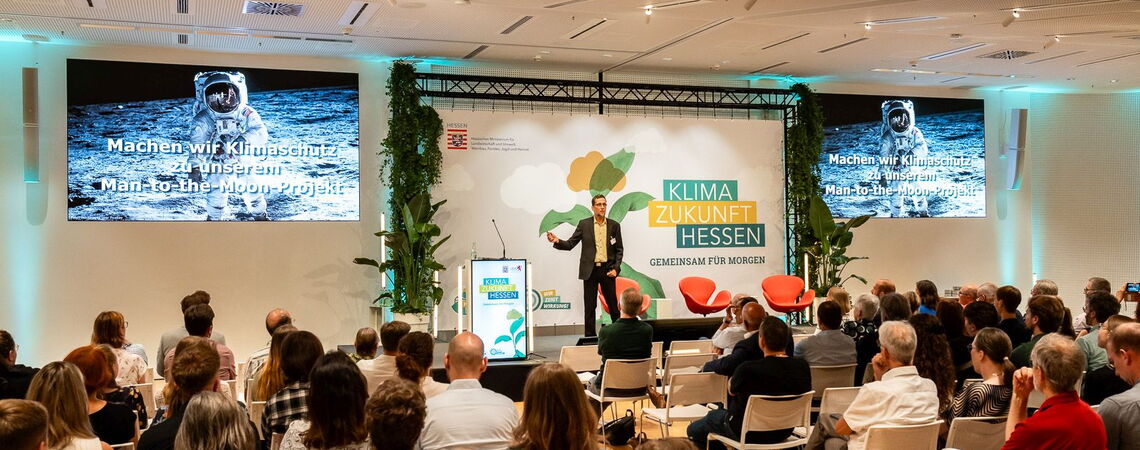 Redner Professor Quaschning  in der Veranstaltung Klima Zukunft Hessen 2025