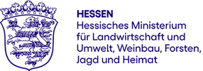 Logo Hessisches Ministerium für Landwirtschat und Umwelt, Weinbau, Forsten, Jagd und Heimat